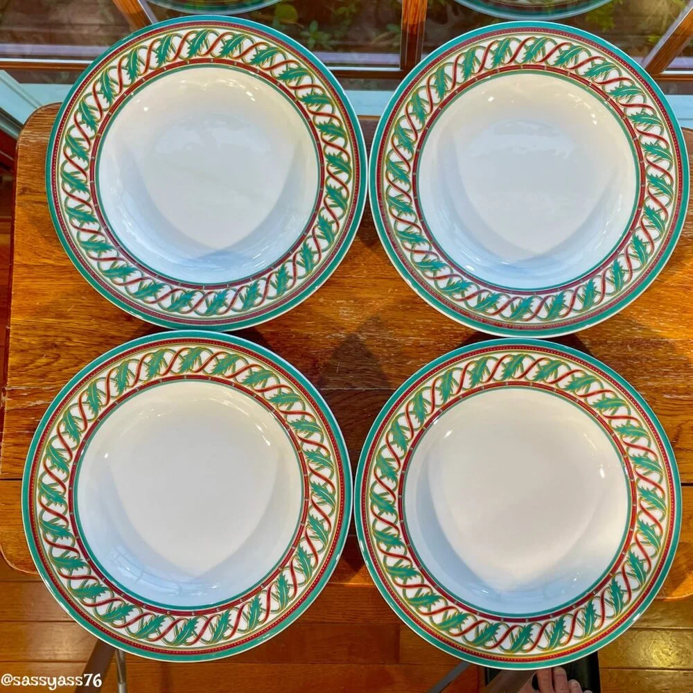 ▪️VTG▪️PIER 1▪️Set of 4 PERPER 63 Italian 9.25